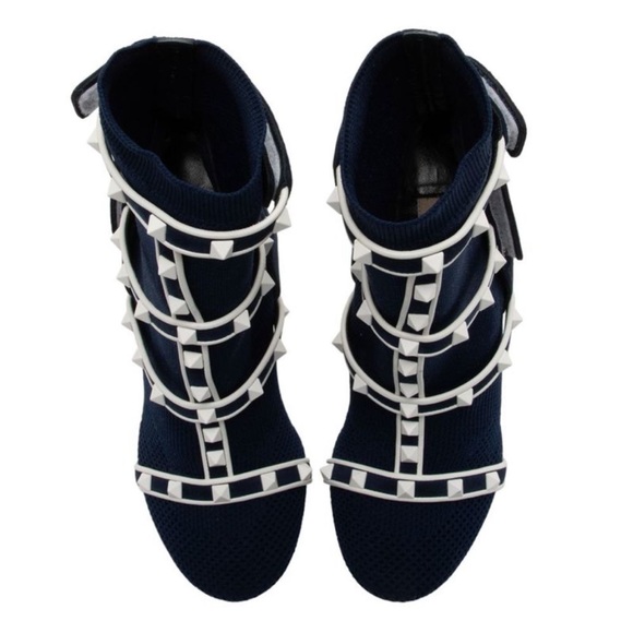 Valentino sock boots with white studs - Picture 4 of 5